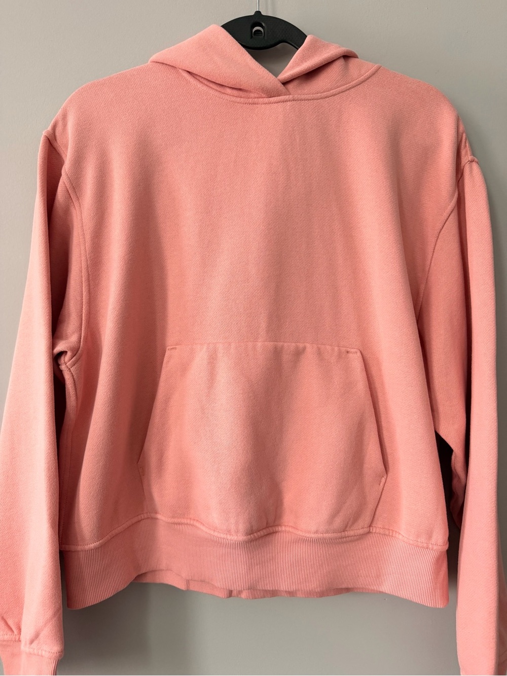 Lululemon Pink Hooded Pullover Fleece Sweatshirt